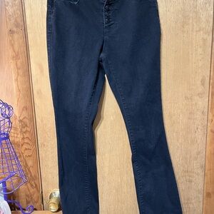 Women's Black Jeans tala‎
